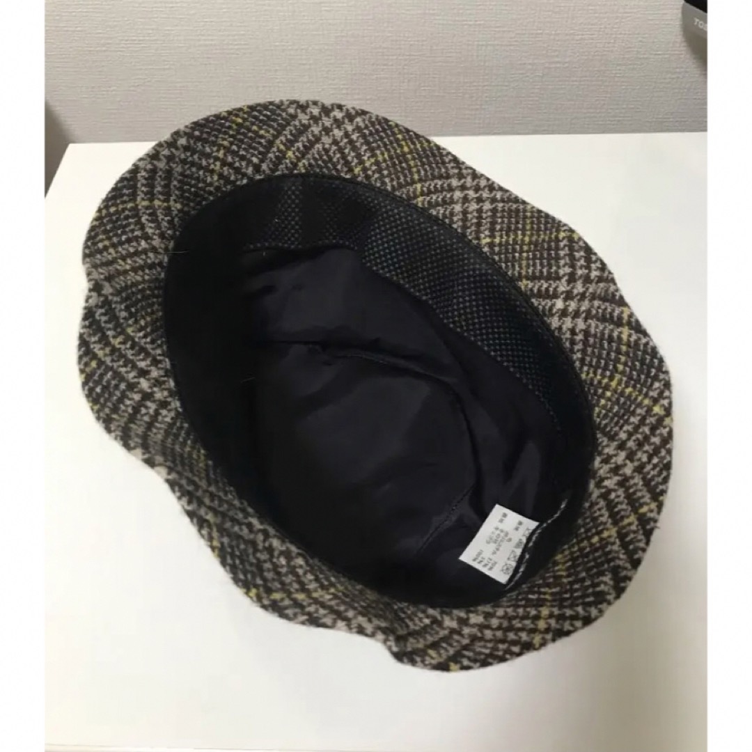 ☆ ISSEY MIYAKE イッセイミヤケ ツートンカラー チェックハット