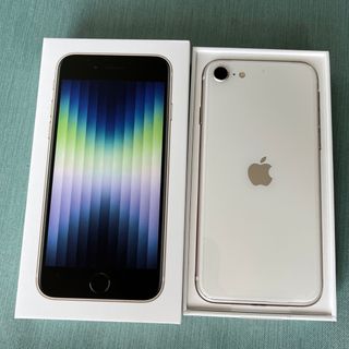 アップル(Apple)のアップル iPhoneSE 第3世代 64GB スターライト SIMフリー(スマートフォン本体)