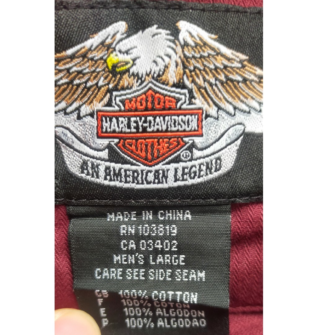 Harley Davidson(ハーレーダビッドソン)の【SALE】ハーレーダビットソン 半袖シャツ US Lサイズ メンズのトップス(シャツ)の商品写真