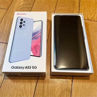 サムスン(SAMSUNG)のSAMSUNG Galaxy A53 5G オーサムブルー docomo(スマートフォン本体)