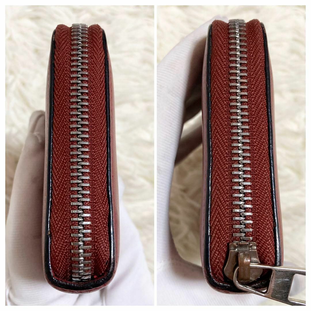 極美品 ロエべ 長財布 ジップアラウンドウォレット アナグラム 型押し
