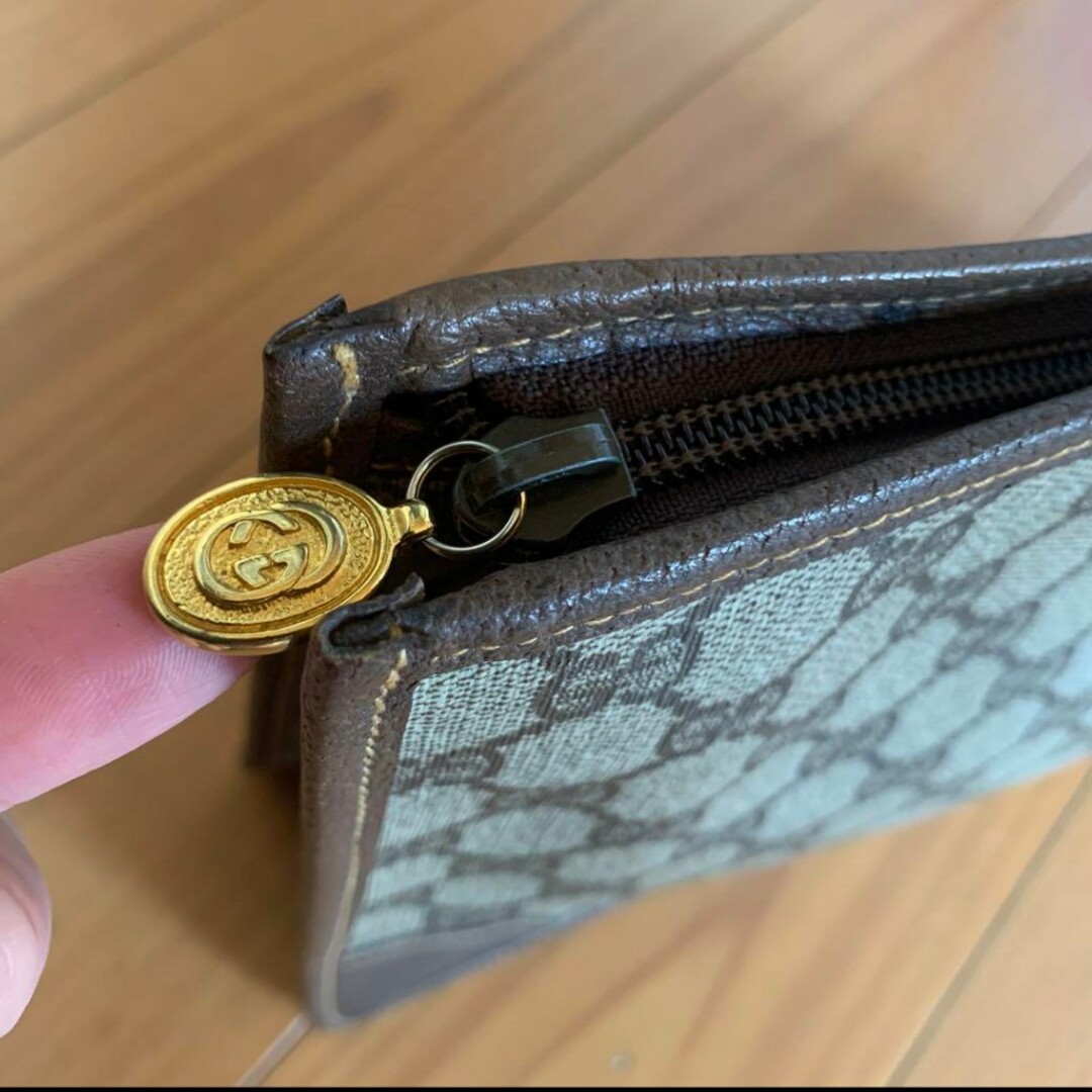 Gucci(グッチ)の美品⭐︎オールドGUCCI クラッチバック セカンドバック CG柄 レディースのバッグ(クラッチバッグ)の商品写真