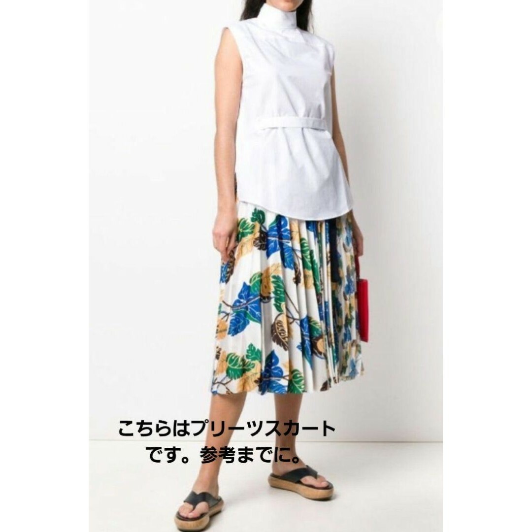 sacai ×SUN SURF ￥53,900 美品 アシンメトリースカート