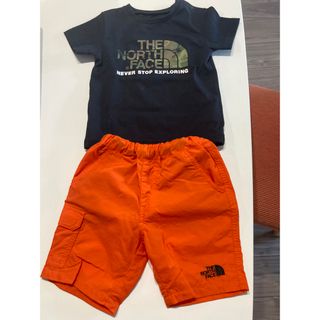 ザノースフェイス(THE NORTH FACE)のノースフェイス　Ｔシャツ　ハーフパンツ　水陸両用　水着　90cm(Tシャツ/カットソー)