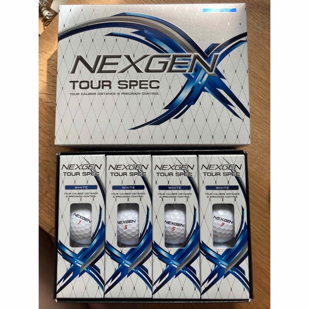 NEXGEN(ネクスジェン)TOUR SPEC 2ダース ゴルフボール おしゃれ