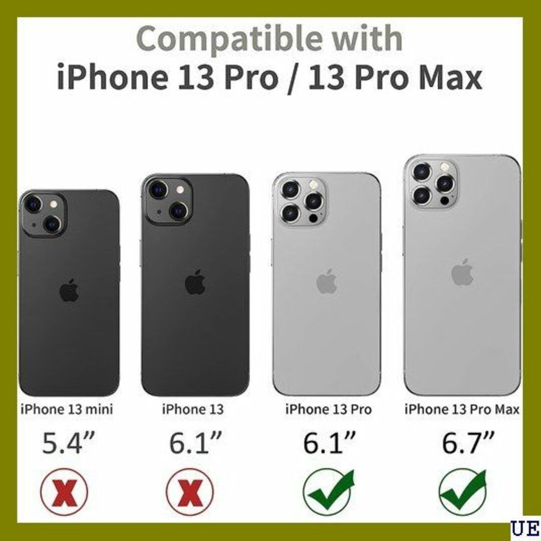 ７ WSKEN 3+1 iPhone 13 Pro Max シルバー 2097 スマホ/家電/カメラのスマホアクセサリー(モバイルケース/カバー)の商品写真