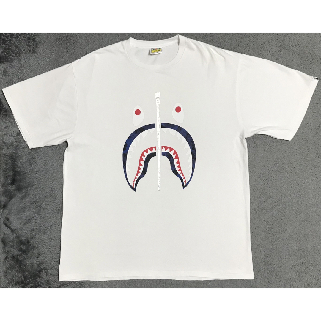アベイシングエイプ シャークプリンtシャツ - Tシャツ/カットソー(半袖