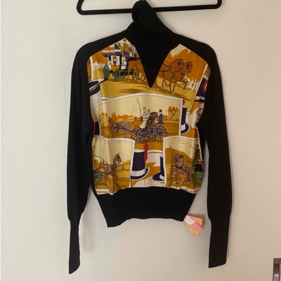 エルメスHERMES vintage ニット40-