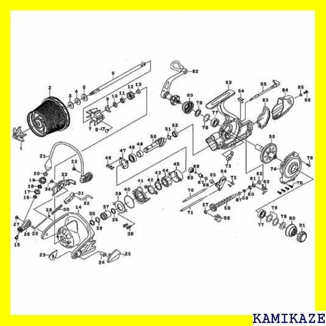 ☆ ダイワ DAIWA 純正パーツ 16 トーナメントサー H2162 3544