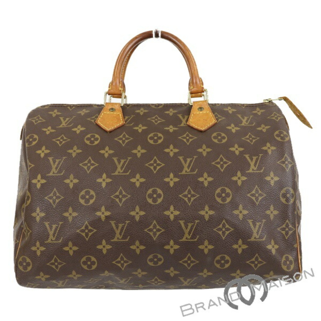 Bランク ルイ・ヴィトン スピーディ35 M41524 モノグラム ハンドバッグ レディース LOUIS VUITTON