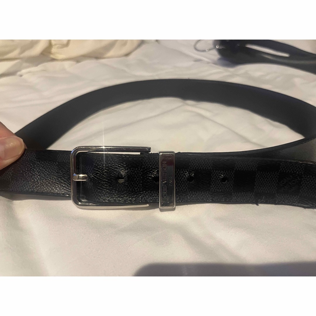 ルイヴィトン サンチュール ポンヌフ ダミエベルト M6067 85CM - ベルト