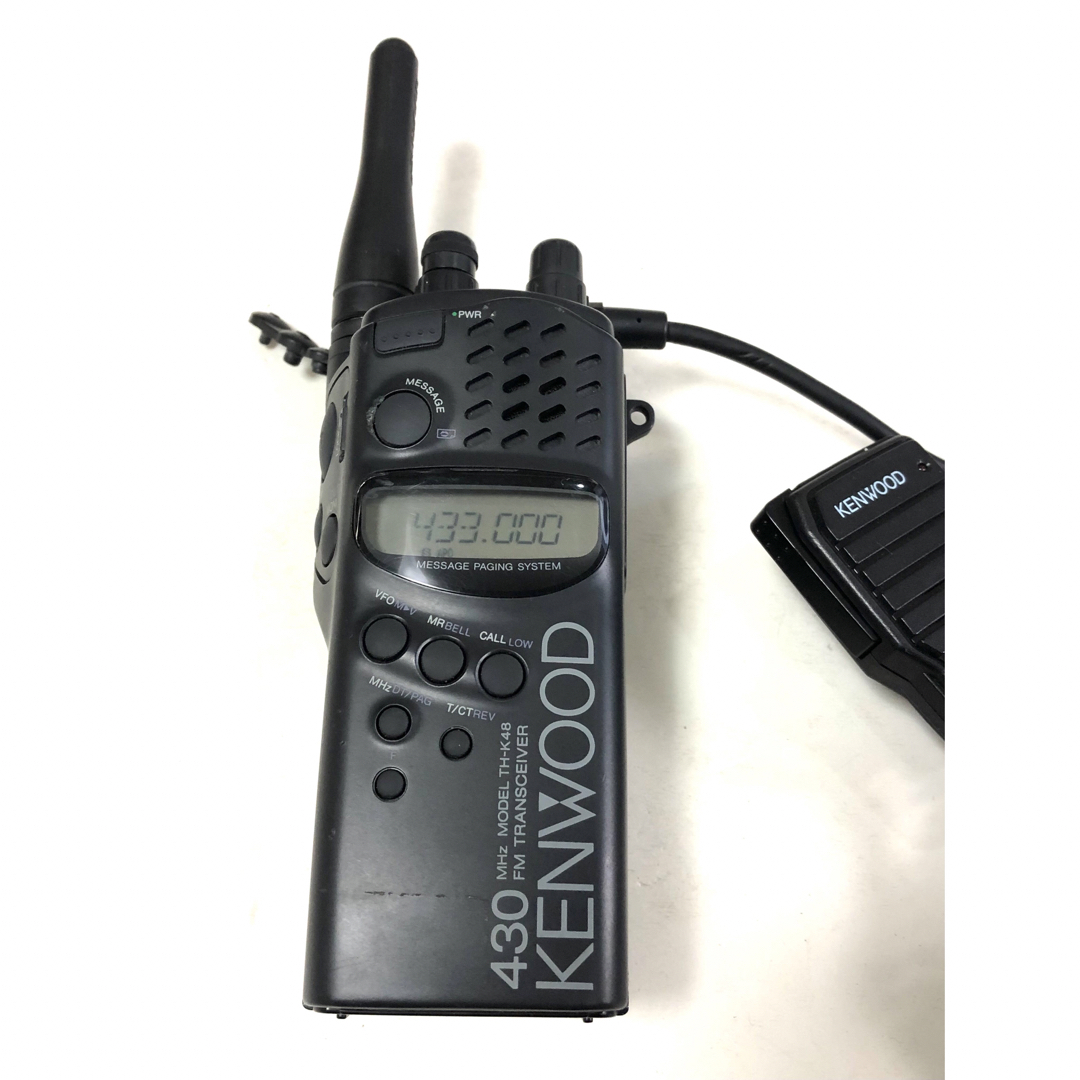 KENWOOD(ケンウッド)のKENWOOD アマチュア無線機　TH-K48   430MHz エンタメ/ホビーのテーブルゲーム/ホビー(アマチュア無線)の商品写真