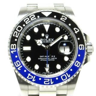 ロレックス(ROLEX)のロレックス 腕時計 GMTマスター2 メンズ 黒(その他)