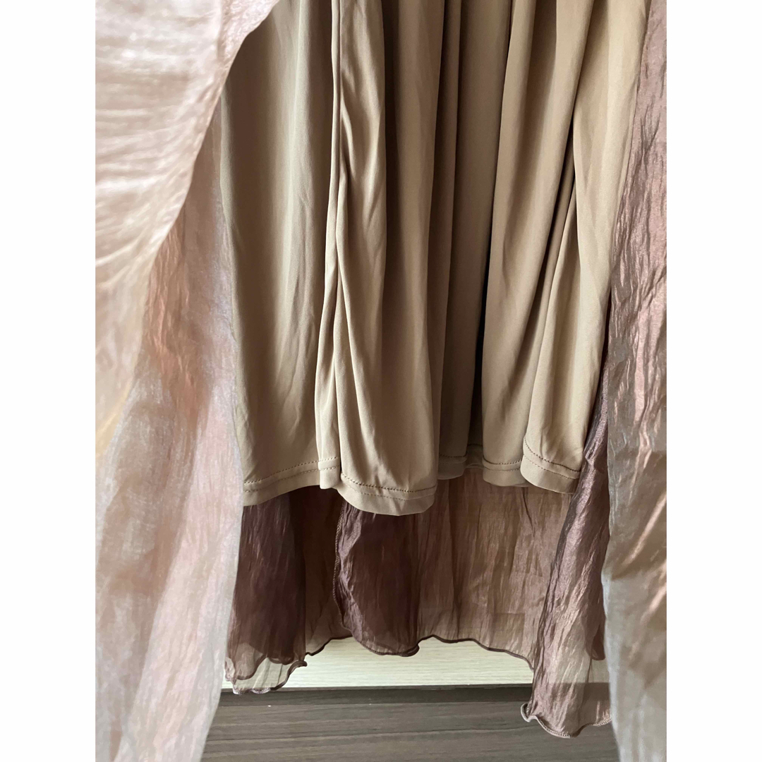 heather(ヘザー)のシャイニーフレアスカート レディースのスカート(ロングスカート)の商品写真