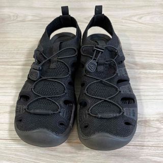 キーン(KEEN)のkeenサンダル　ブラック　22.5  23(サンダル)