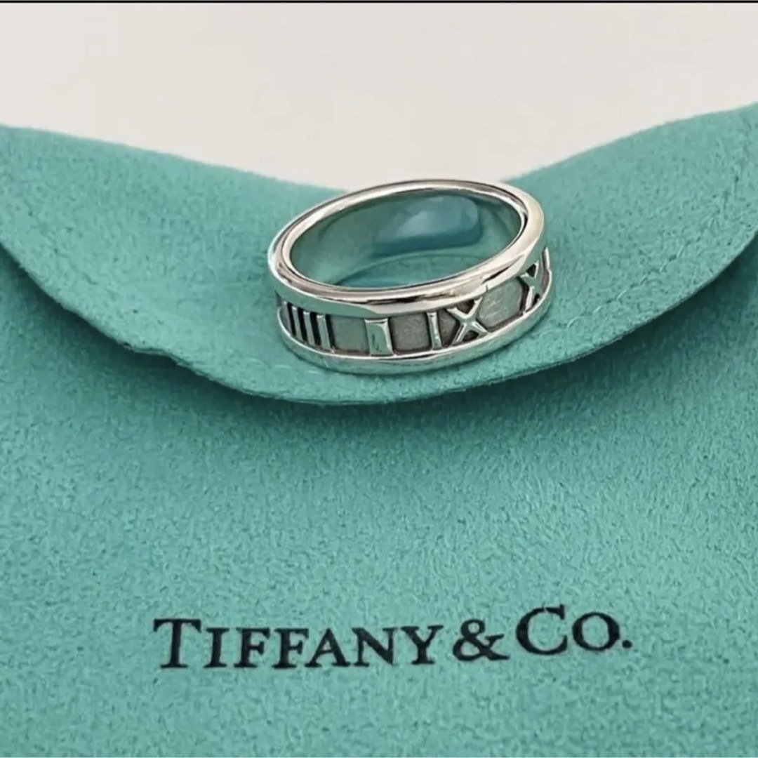 美品 TIFFANY&Co. ティファニーアトラスリング 11号