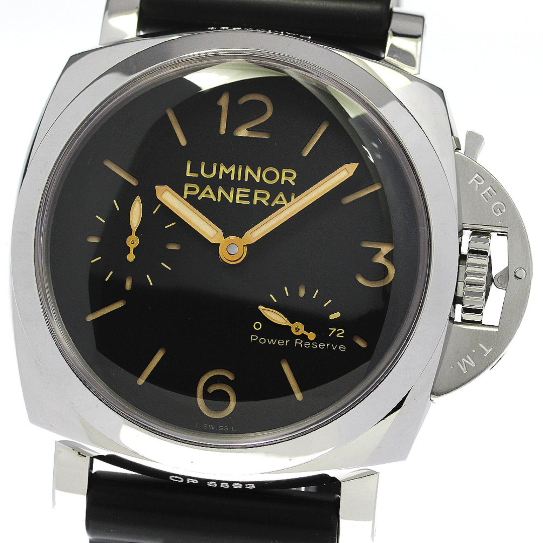 パネライ PANERAI PAM00423 ルミノール 1950 3DAYS パワーリザーブ 手巻き メンズ 美品 _758902