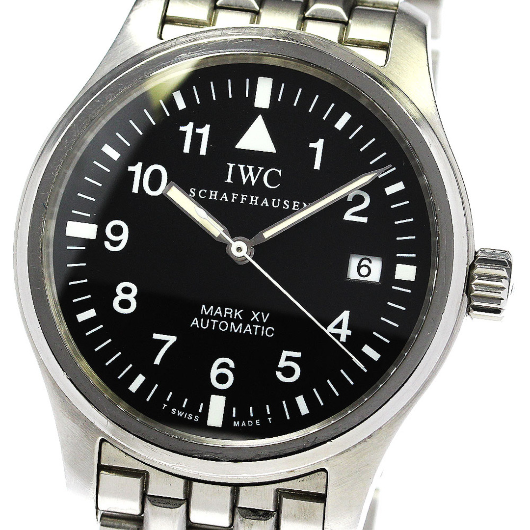 IWC SCHAFFHAUSEN IW325307 パイロットウォッチ マークXV デイト 自動巻き メンズ _758901