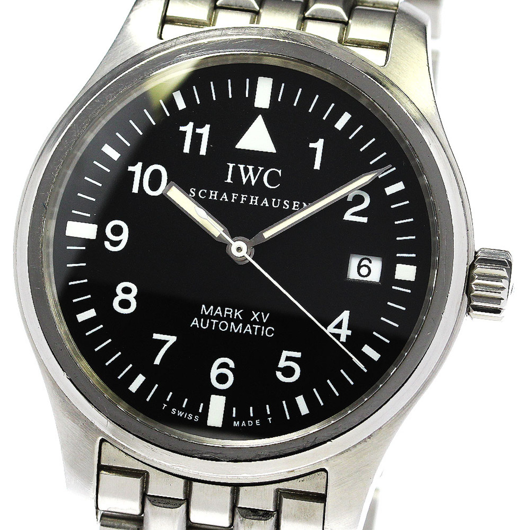 IWC(インターナショナルウォッチカンパニー)のIWC SCHAFFHAUSEN IW325307 パイロットウォッチ マークXV デイト 自動巻き メンズ _758901 メンズの時計(腕時計(アナログ))の商品写真