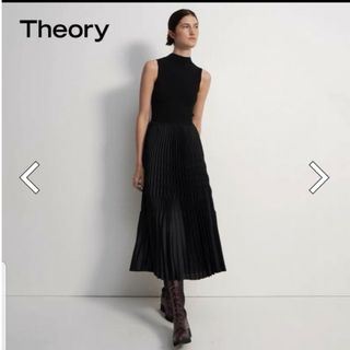 Theory　21SS　マキシ丈　ドレスワンピース　サイズL