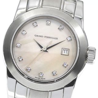 ジラールペルゴ(GIRARD-PERREGAUX)のジラール・ペルゴ GIRARD-PERREGAUX 8039 11Pダイヤ 自動巻き レディース 良品 _754533(腕時計)