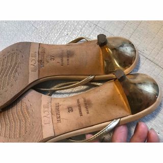 HERMES シューヌタングル ミュール 23.5-