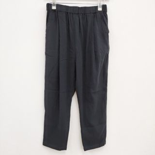 エヴァムエヴァ(evam eva)のevam eva cotton tuck pants E231T160 定価24200円 サイズ1 パンツ 23SS ブラック レディース エヴァムエヴァ【中古】3-0624M♪(その他)