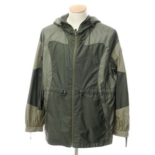 モンクレール(MONCLER)の【中古】【未使用】モンクレール MONCLER 2023年春夏 Born To Protect Symphodus シェルジャケットパーカー オリーブグリーン【サイズ1】【レディース】(その他)