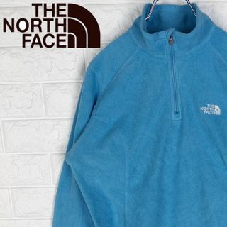 ザノースフェイス(THE NORTH FACE)のザノースフェイス ハーフジップ フリース プルオーバー 刺繍ワンポイント 胸ロゴ(ブルゾン)