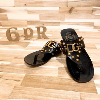 1回着用 D&Gサンダル-