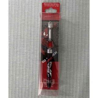 ユニバーサルスタジオジャパン(USJ)のUSJ購入　スパイダーマン　シャープペン+ボールペン（赤・黒）MARVEL(キャラクターグッズ)