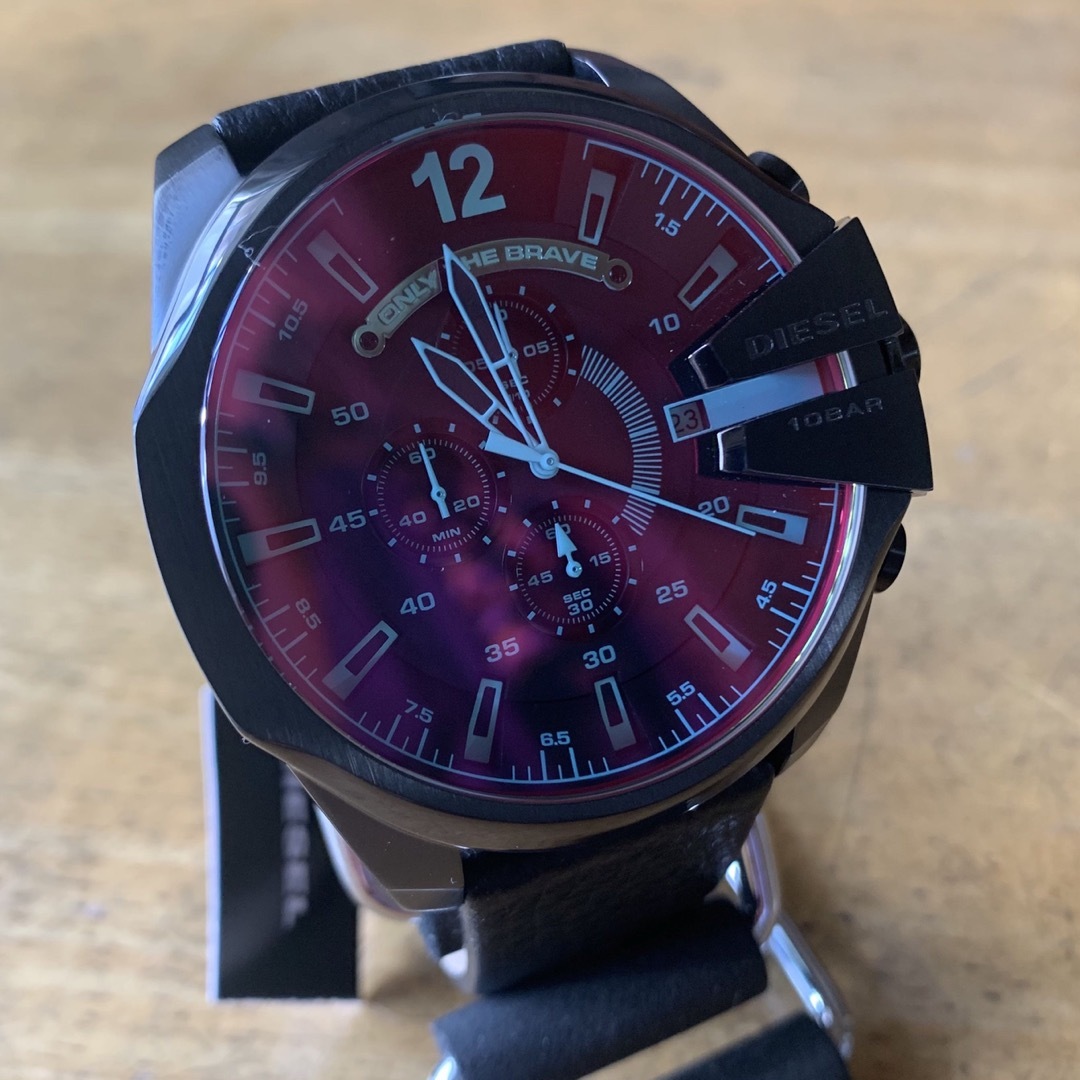 新品✨ディーゼル DIESEL クオーツ クロノ 腕時計 DZ4323 ブラック | フリマアプリ ラクマ