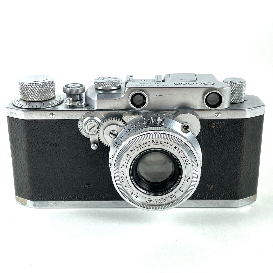 キヤノン SEIKI KOGAKU 初期 S型 + ニコン NIKKOR 5cm F2.8 [ジャンク