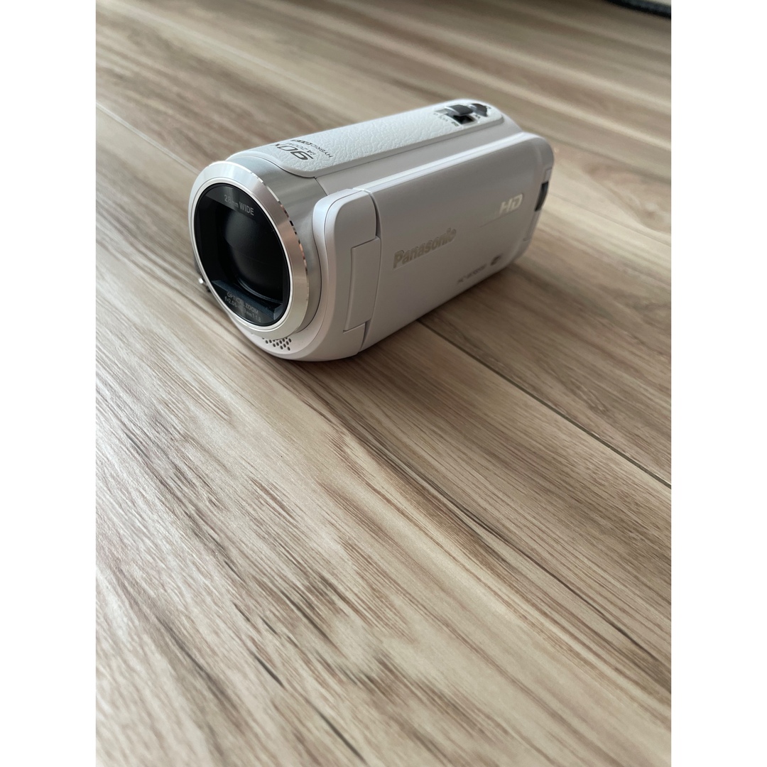 パナソニック ビデオカメラ W585M ホワイト　美品