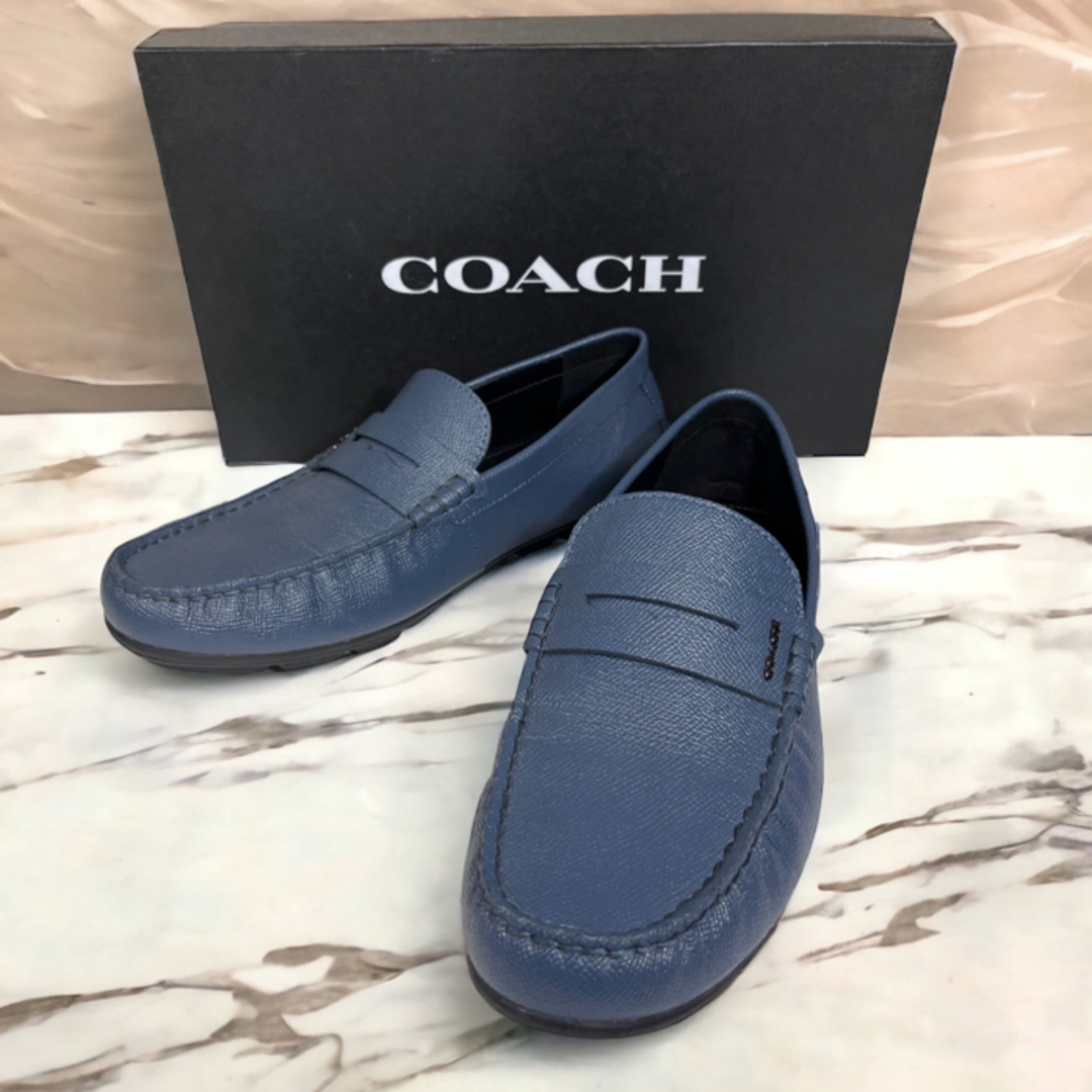 COACH モット ドライバー 革靴 ドライビングシューズ 25 25.5センチ-