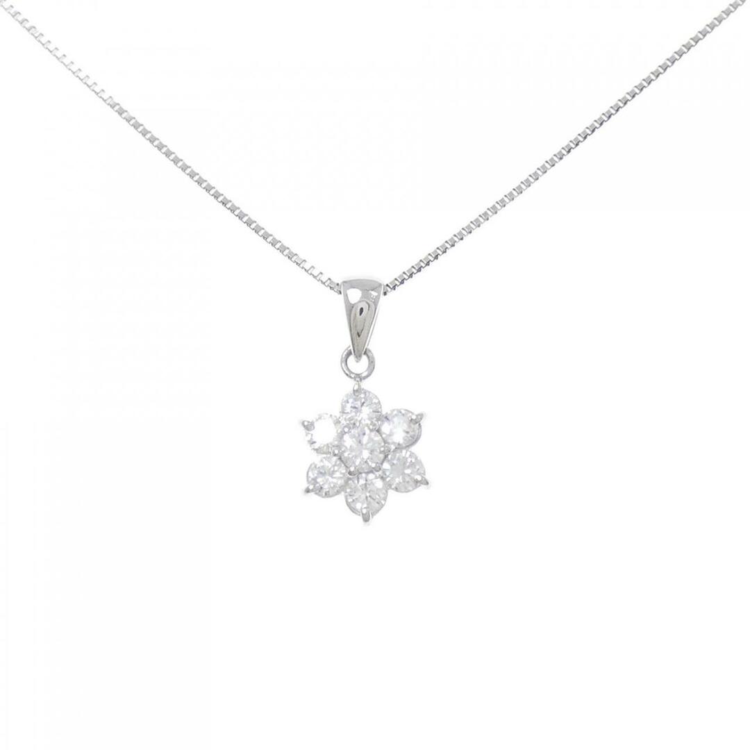 PT フラワー ダイヤモンド ネックレス 0.42CT-zalgolf.com