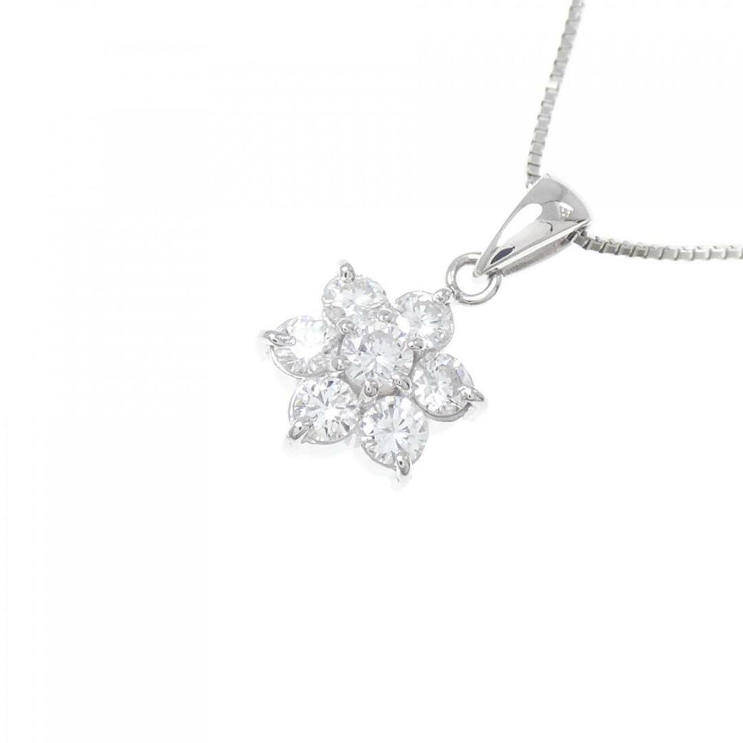 PT フラワー ダイヤモンド ネックレス 0.42CT-zalgolf.com