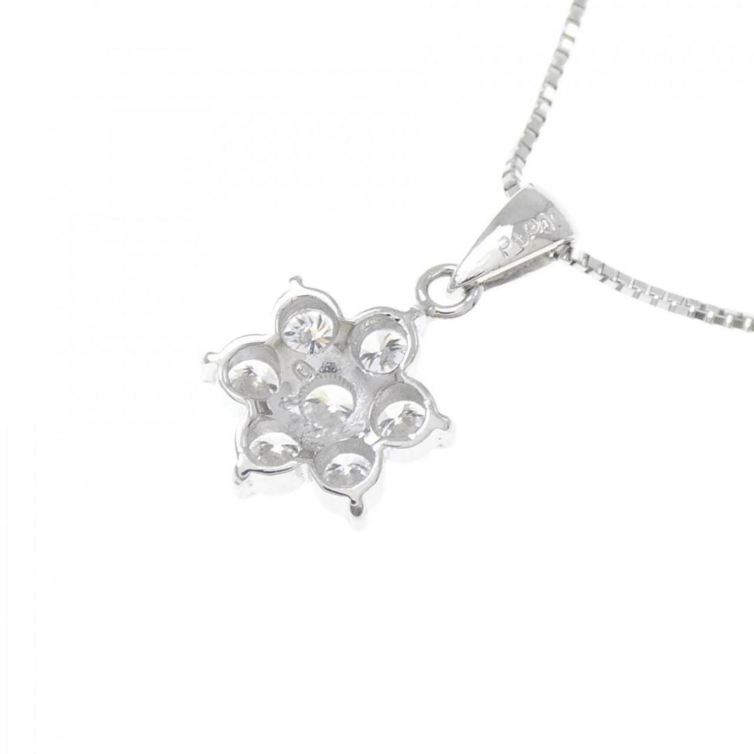 PT フラワー ダイヤモンド ネックレス 0.42CT-zalgolf.com