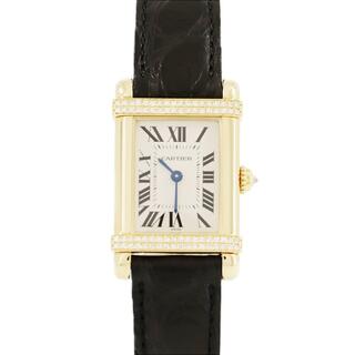 カルティエ(Cartier)のカルティエ タンクシノワ YG/2D WA103051 YG クォーツ(腕時計)