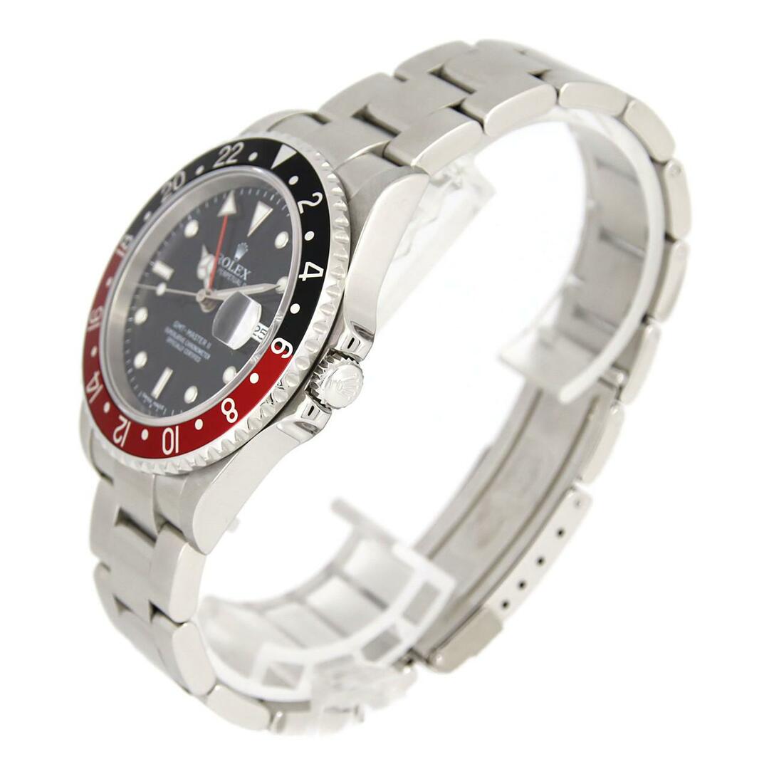 ROLEX - ロレックス GMTマスターⅡ・スティックダイヤル 16710 SS 自動