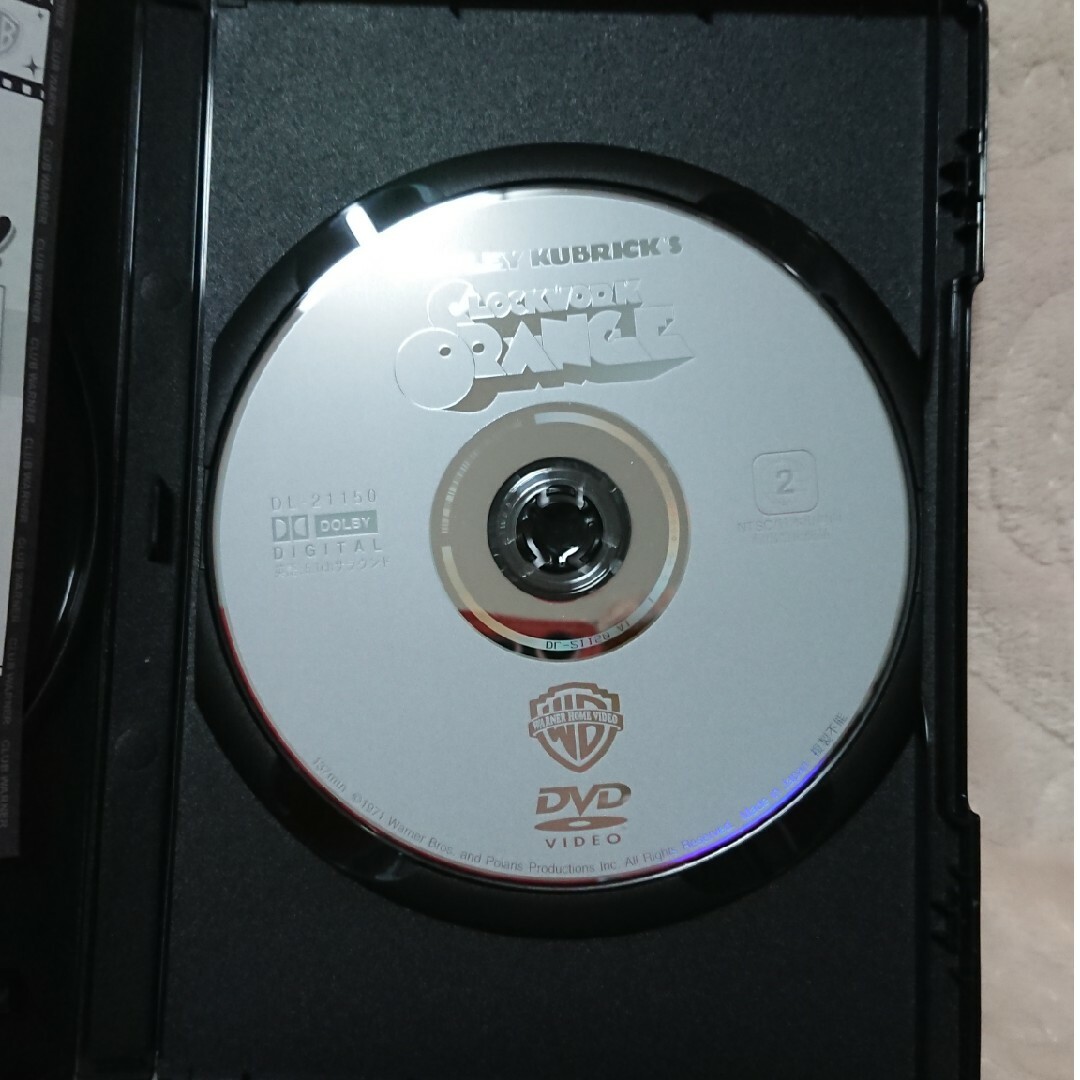 正規 美品 · 時計じかけのオレンジ DVD 無修正版 エンタメ/ホビーのDVD/ブルーレイ(舞台/ミュージカル)の商品写真