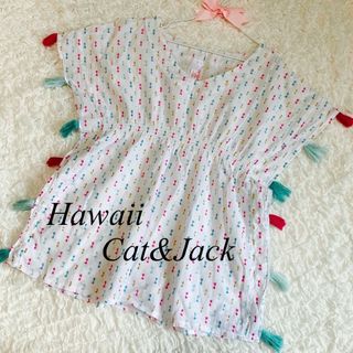 Hawaii Cat&Jackトップス140〜150(Tシャツ/カットソー)