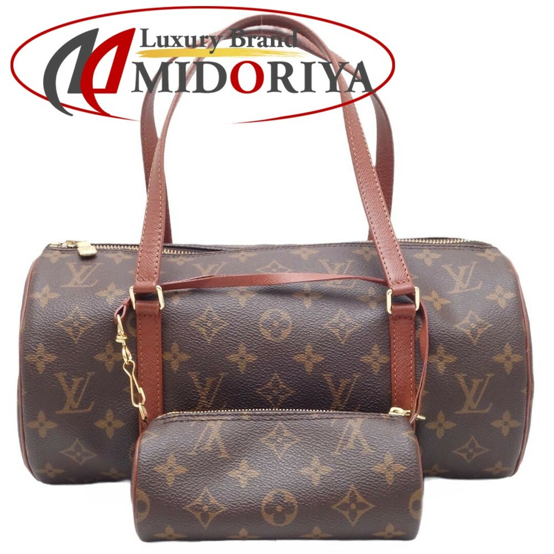 ルイ・ヴィトン・モノグラム LOUIS VUITTON パピヨン30 M51365 ハンドバッグ ブラウン / 450010