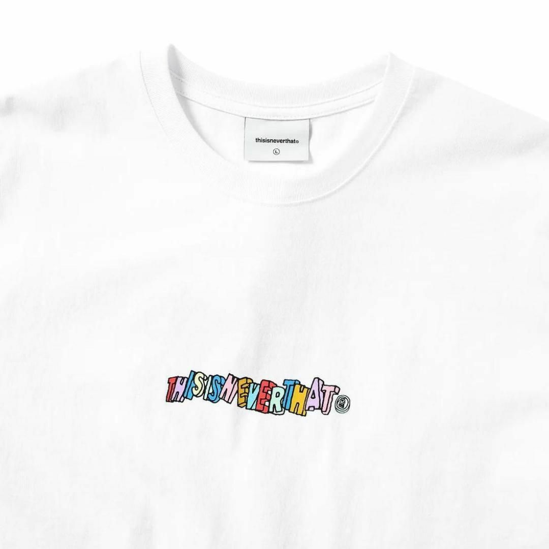 thisisneverthat - ☆完売☆thisisneverthat Magnet Tee ホワイト Lの