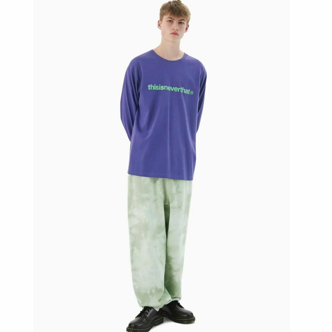 thisisneverthat - ☆大人気☆thisisneverthat ロゴ ロンT パープル XL
