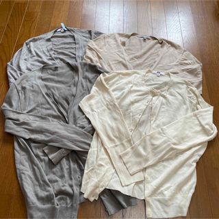 ユニクロ(UNIQLO)のユニクロ カーディガン XL 4枚セット(カーディガン)