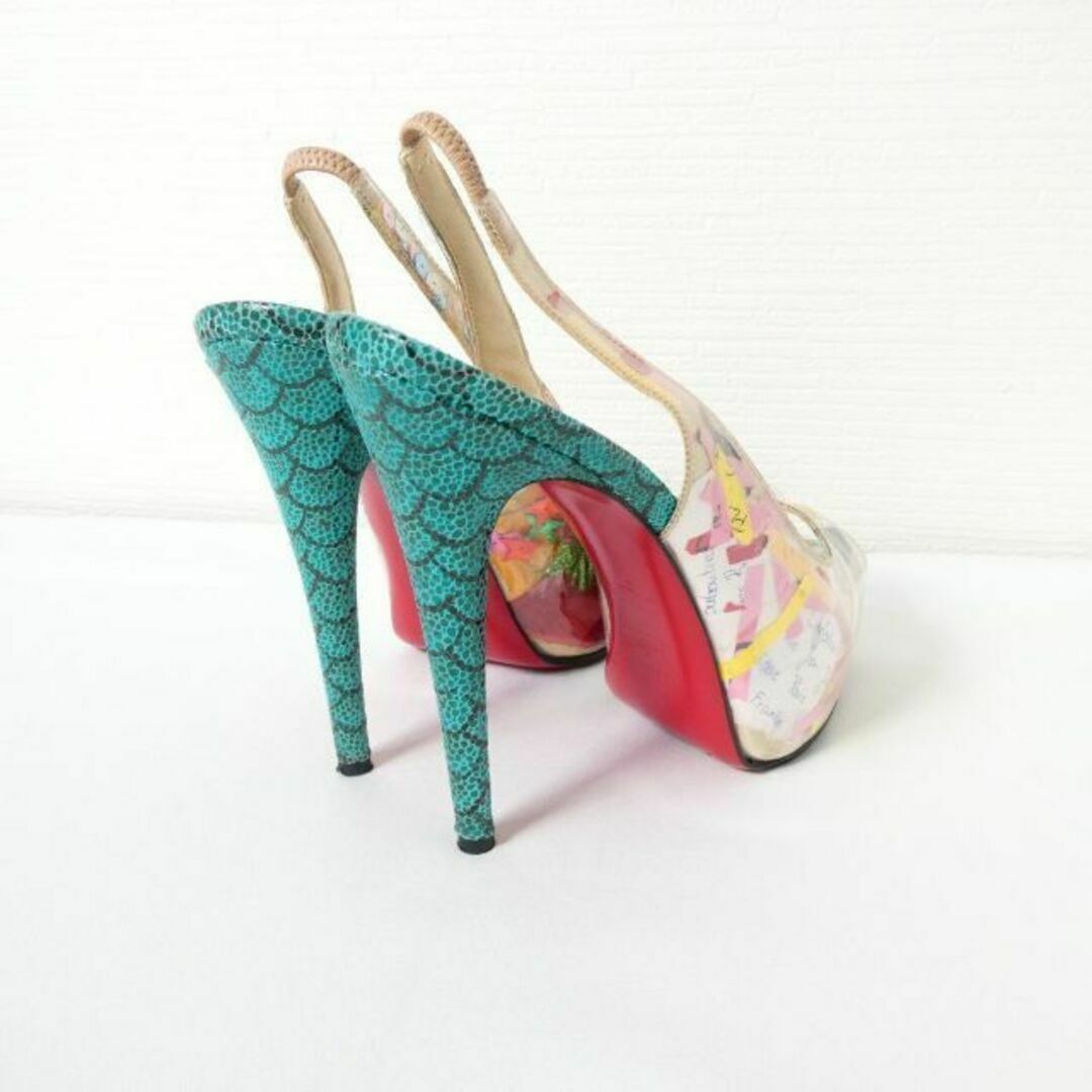 Christian Louboutin - 良品 綺麗 Christian Loubtin 装飾 ハイヒール