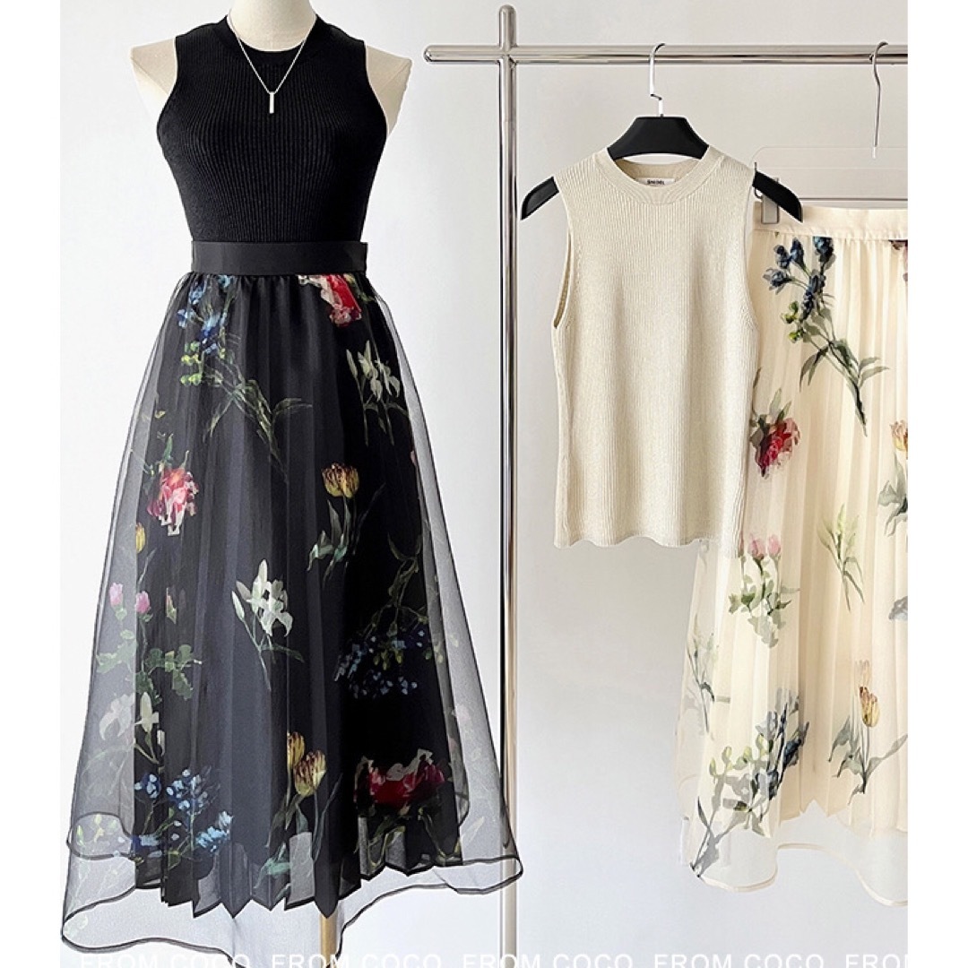 Ameri VINTAGE - SOFIA ORGANZA LAYERED SKIRTの通販 by 断捨離