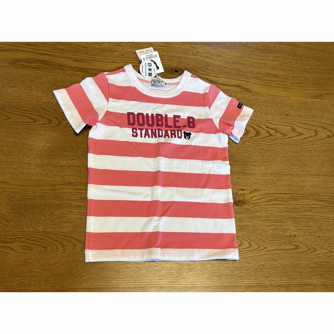 DOUBLE.B(ダブルビー)のDOUBLE.B  Tシャツ キッズ/ベビー/マタニティのキッズ服女の子用(90cm~)(Tシャツ/カットソー)の商品写真