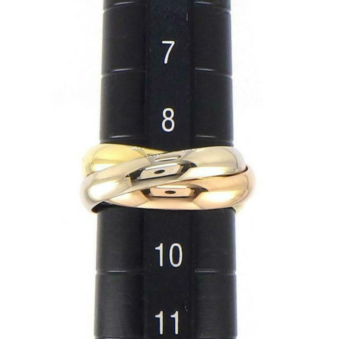 Cartier(カルティエ)のカルティエ Cartier リング トリニティ スリーカラー K18PG K18WG K18YG 8.5号 / #49 【中古】 レディースのアクセサリー(リング(指輪))の商品写真